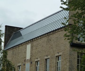 Patent glazing and skylights - Sunny Bank Mills, Farsley