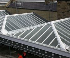 Patent glazing - Sheffield Midland Railway Station
