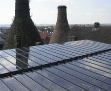 Skyline Box patent glazing installation – Roslyn Works