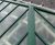 Glazed entrance canopy - Tywyn railway station, Wales 3