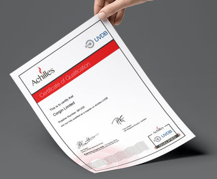Achilles awards Corgin excellent results