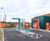 Bespoke open-front cycle shelter for new Popeyes restaurant in Nottingham 1