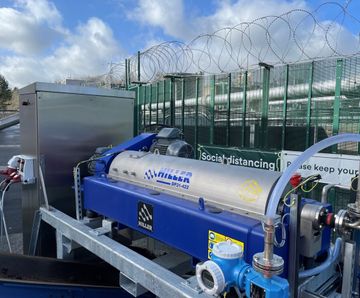 Charlotte centrifuge test and demonstration rig