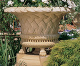 Victorian cast stone jardiniere - on this page