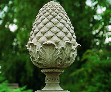 Ham House Pineapple cast stone finial