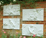 Cast stone wall plaques - on this page
