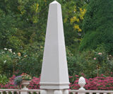 Obelisk - cast stone - on this page