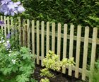 Timber picket fencing for residential applications