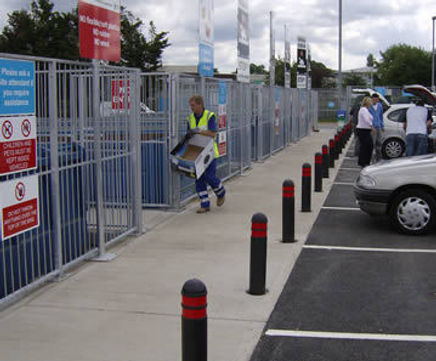 Flexible Traffic Bollard - Universal Model