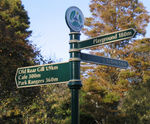 Traditional Fingerpost - steel and aluminium outdoor wayfinding