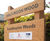 Ladder Sign - wood, engraved oak outdoor wayfinding 4