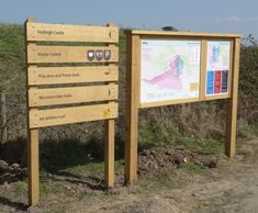 Complete signage solution at Olympic legacy project park
