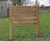 Traditional bespoke oak signage for the National Trust 4