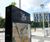 Contemporary wayfinding monoliths for business district 6