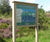 Bowman A Entrance Sign - oak outdoor sign for site or building entrances 6