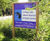 Bowman A Entrance Sign - oak outdoor sign for site or building entrances 3