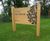 Oak signage for natural burial ground - Old Park Meadow 6