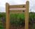 Oak signage for natural burial ground - Old Park Meadow 7