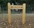 Oak signage for natural burial ground - Old Park Meadow 9