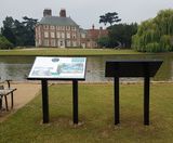 Bespoke signage for historic Forty Hall - on this page