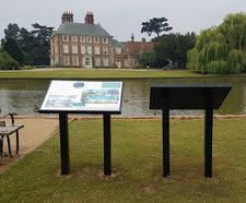 Bespoke signage for historic Forty Hall