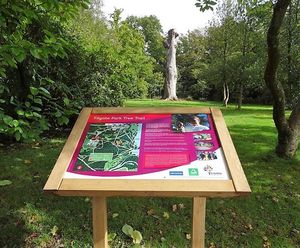 Interpretation and activity trail signage - Tilgate Park