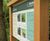 Bowman A Entrance Sign - oak outdoor sign for site or building entrances 7