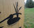 Engraved timber picnic tables, seats and bins for park 2
