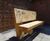 Bespoke engraved oak seat commemorates town crier 0