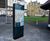 Enigma Monolith - stainless steel outdoor wayfinding sign system 2