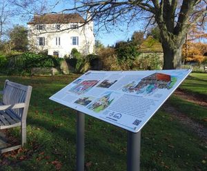 Interpretation lecterns for village heritage trail