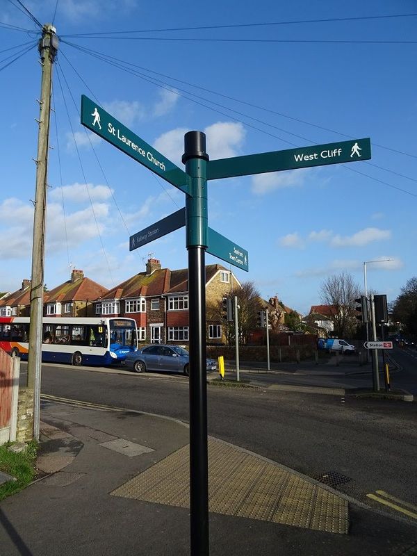 Images for Contemporary wayfinding signage scheme for coastal town