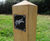 Activity Trail Waymarker Post - oak signpost for trails and parks 1
