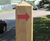 Oak Waymarking Post - hardwood oak trail marker for footpaths 3