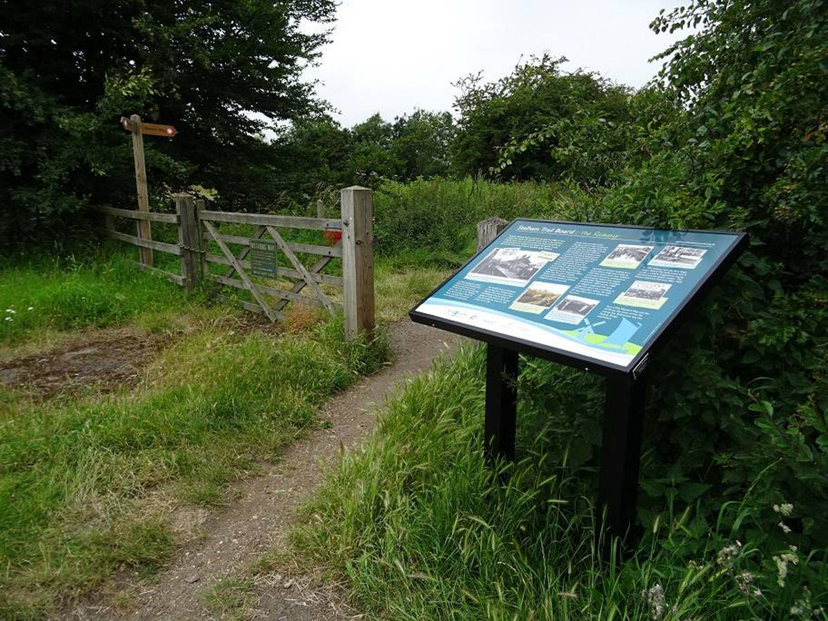 Interpretive signage for heritage trail in Stalham | Fitzpatrick ...