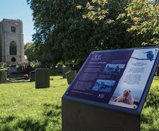 Interpretation and welcome signage for historic church