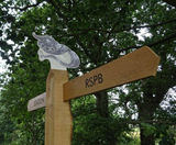 Interpretation and wayfinding signage for wild art trail - on this page