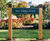 Grenadier Badging Sign - oak and aluminium outdoor signage 0