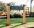 Grenadier Badging Sign - oak and aluminium outdoor signage 2