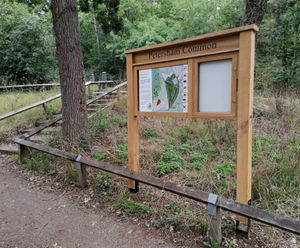 Orientation and interpretation signs - Petersham Common