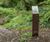 Corten weathering steel lecterns for wetland habitat 7