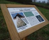 Lectern interpretation signs - Chiddingstone Castle - on this page
