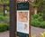 Corten steel interpretation signage for botanical garden 0