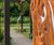Corten steel interpretation signage for botanical garden 4