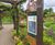 Corten steel interpretation signage for botanical garden 6