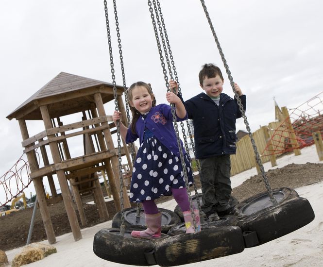 Heartlands, Cornwall: play park on a former tin mine