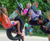 Hexagonal Swing Special - timber playground swing for group play 2