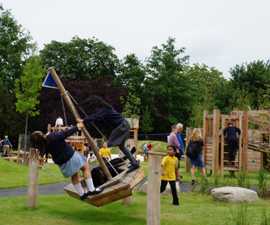 Three playground areas, Brockwell Park, Lambeth