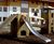 Tower Combination 49 - larch wood playground climbing structure 2