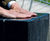 Black Granite Tuning Stone - outdoor stone sensory musical play equipment 4